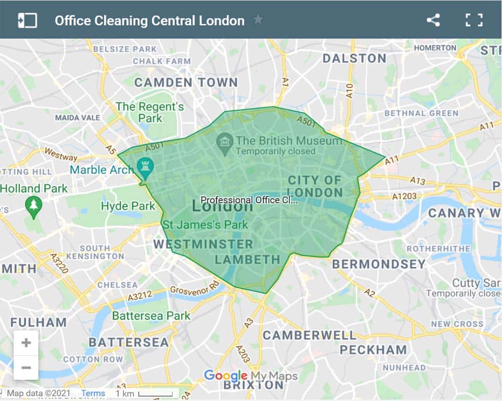 Central London Map
